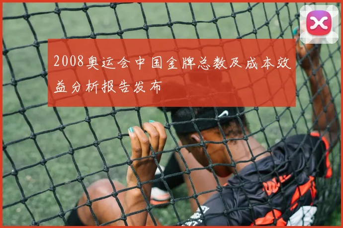2008奥运会中国金牌总数及成本效益分析报告发布